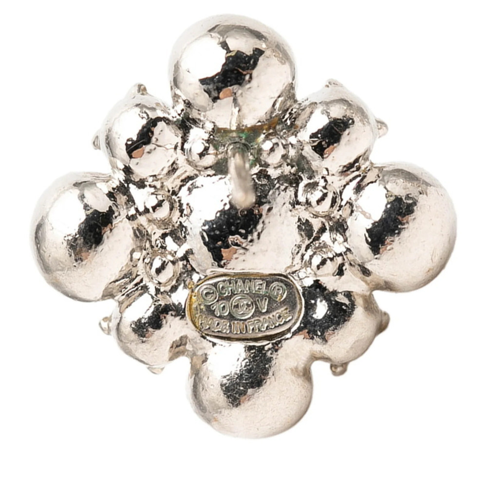 CHANEL Silver Earrings - Picture 3 of 4